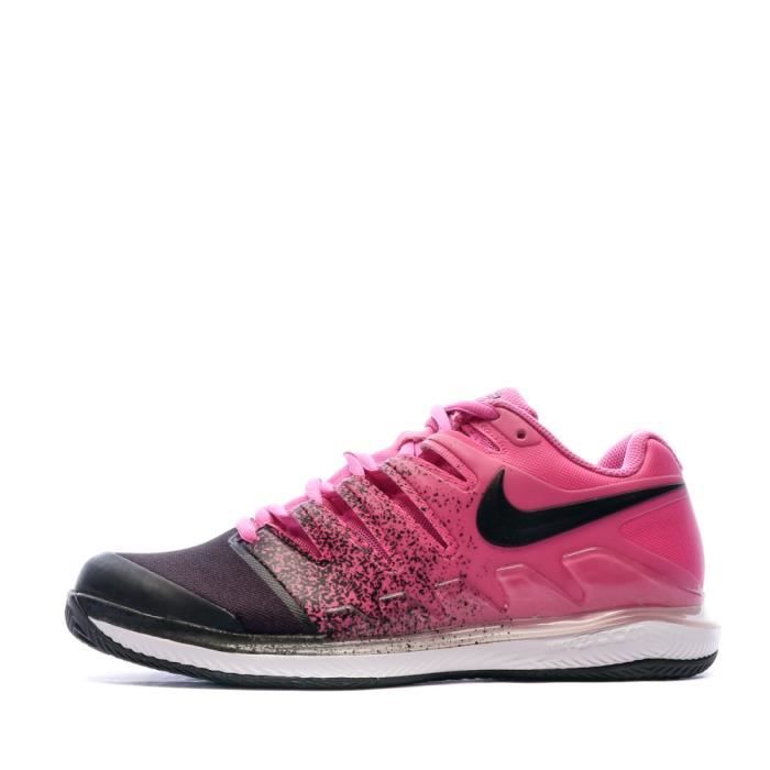 Chaussures de sport Rose Femme Nike Air Zoom Vapor X Cly Pink
