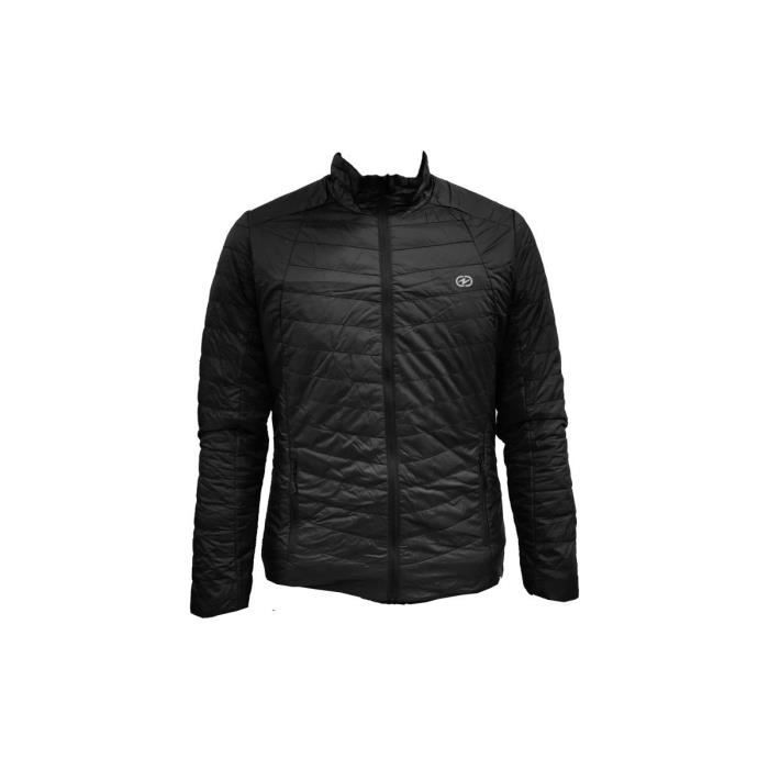 Doudoune light manches longues d perlante Thermolactyl homme noir