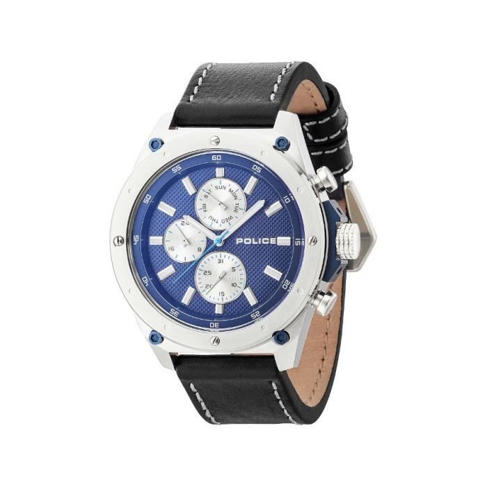 Montre police shop automatique