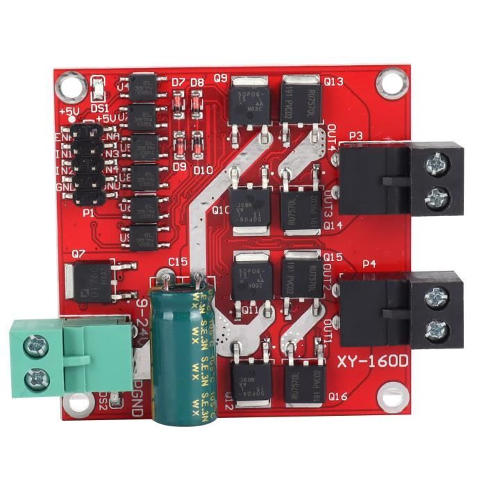 Module d'entraînement de moteur LMD18200, vitesse réglable en