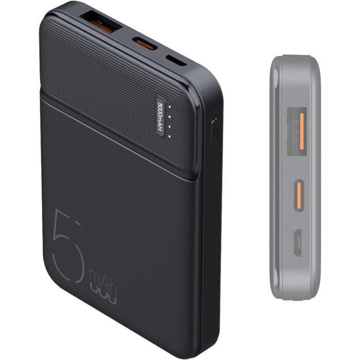 Fresh 'n Rebel Batterie Externe - Entrée Et Sortie USB-C - Charge Rapide (Fast Charge 20W) - 6 Fonctions De Sécurité - Powerbank Pour IPhone Et Android (Dreamy Lilac, 18000mAh