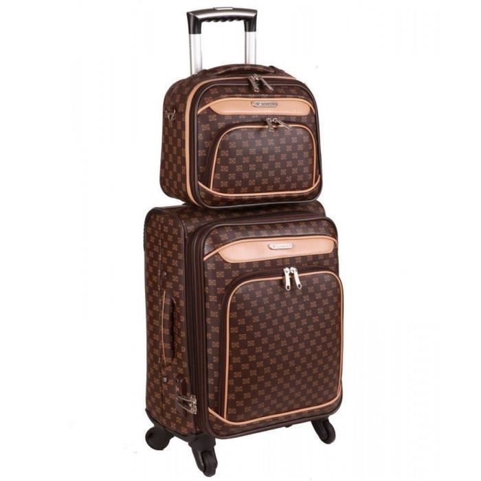 Valise avec vanity assorti store
