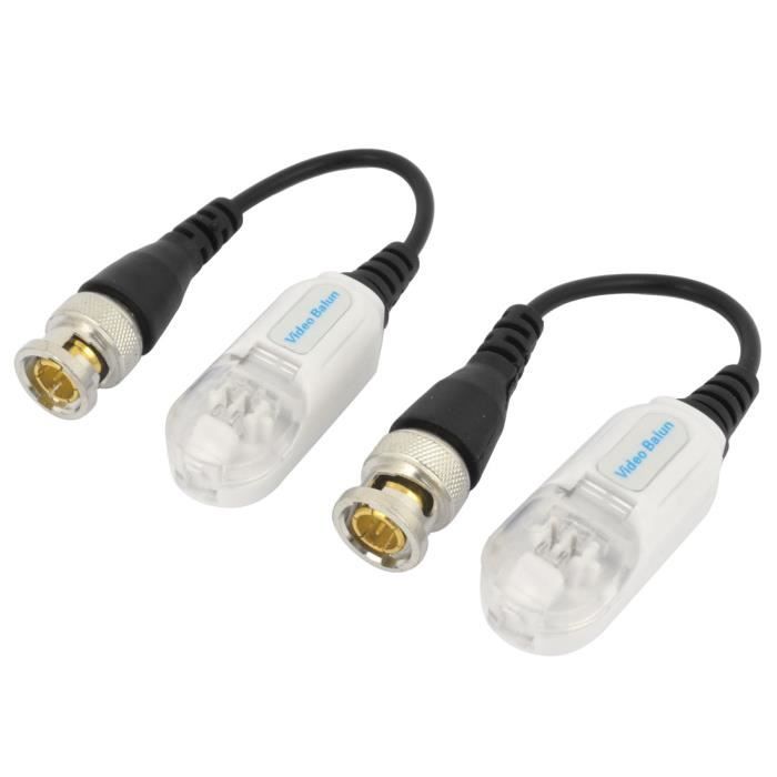 Sourcingmap 2 Pcs 60db Connecteur Male Bnc Cmrr Ballon Emetteur Recepteur Video Reseau Achat Vente Emetteur Actionneur Sourcingmap 2 Pcs 60db Cdiscount