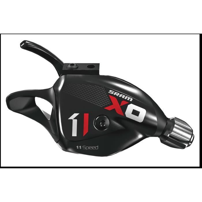 Levier gauche SRAM X01 noir pour VTT - Poids: 91 g - Aluminium - Droit