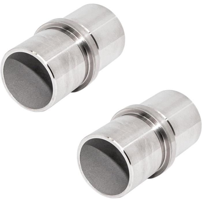 2 Guide Scorrevoli Per Porte Da Granaio - Regolabili, Senza Scanalatura, Per Spessori 40-85mm