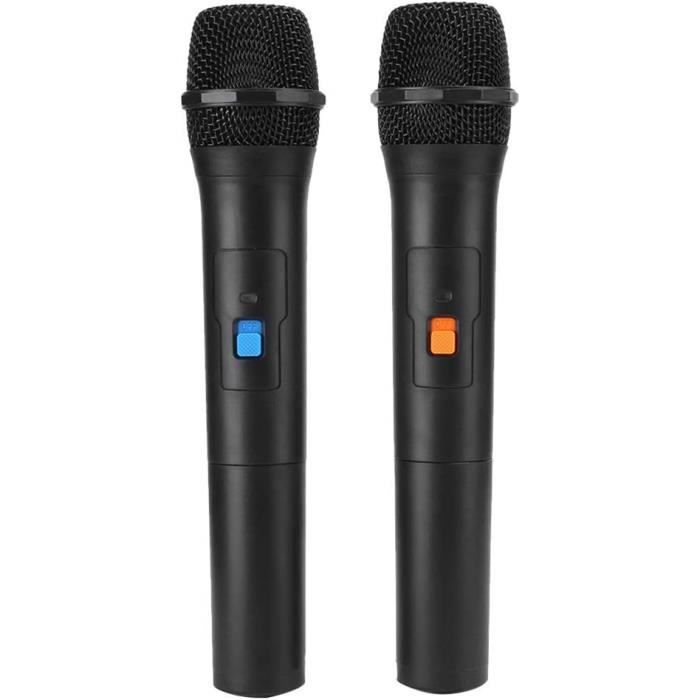 Micro Enfant sur Pied Karaoké Enfants , karaoké microphone bluetooth Avec effet d'éclairage musical, avec deux microphones rose 4 - Jeux - Jouets