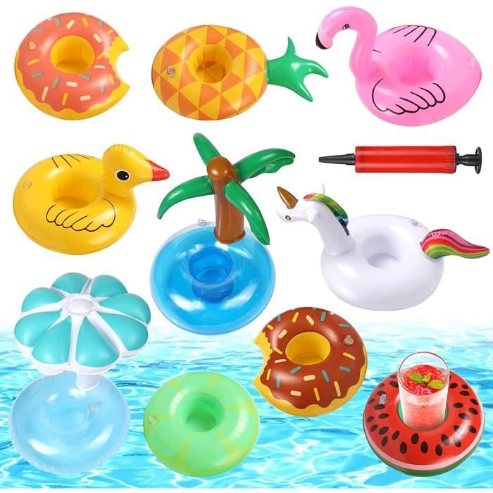Porte-gobelets flottants – Accessoires ultimes pour les fêtes à la piscine