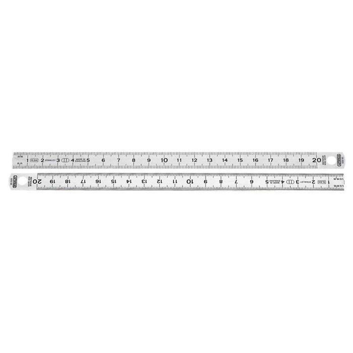 Stanley Réglet acier inoxydable flexibl 1-35-522 20 cm x 13 mm