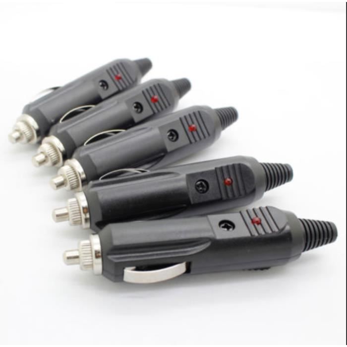 Male Prise Allume Cigare 12v Voiture Connecteur Avec Fusible Led Rouge Lot De 5pieces Achat Vente Prise Allume Cigare Male Prise Allume Cigare 12 Cdiscount