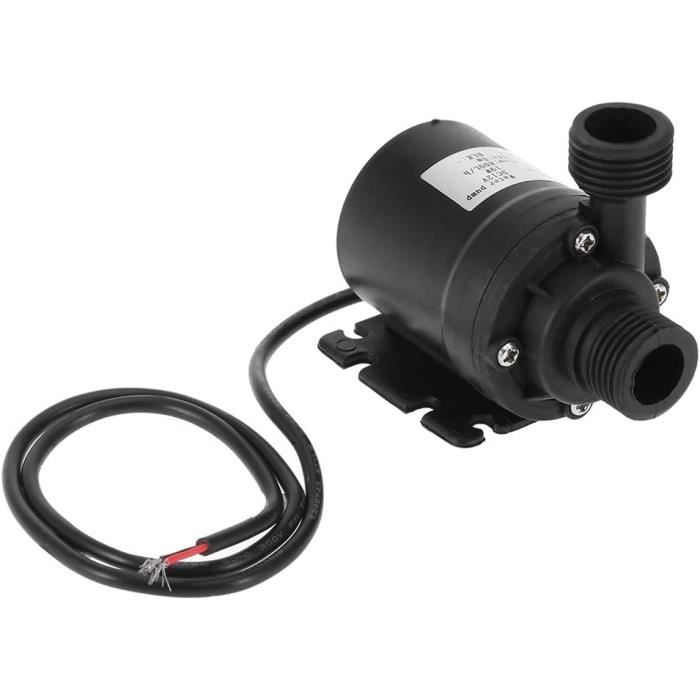 Pompe Submersible DC 12V 180W 4000L/H - Pompe Drainage Eau Sale Acier Inoxydable