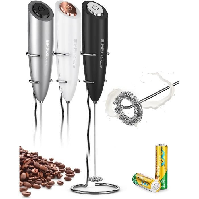 Mousseur à Lait Portatif, Mélangeur De Boisson Alimenté Par Piles Pour Cafe Matcha Fouet Electrique Portable Pour Boissons Au Chocolat Chaud 98574078