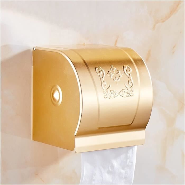 Porte-savon Mural Adhésif Doré - En Acier Inoxydable, Sans Perçage - Pour Salle De Bain Et Douche
