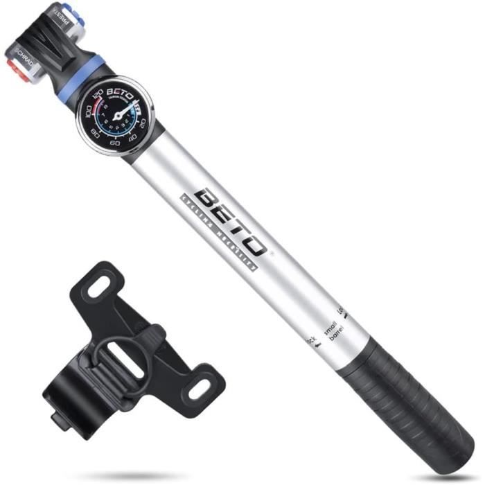 Mini pompe à vélo, comprend un kit de montage, compact et léger, pompe à vélo pour route Ky105