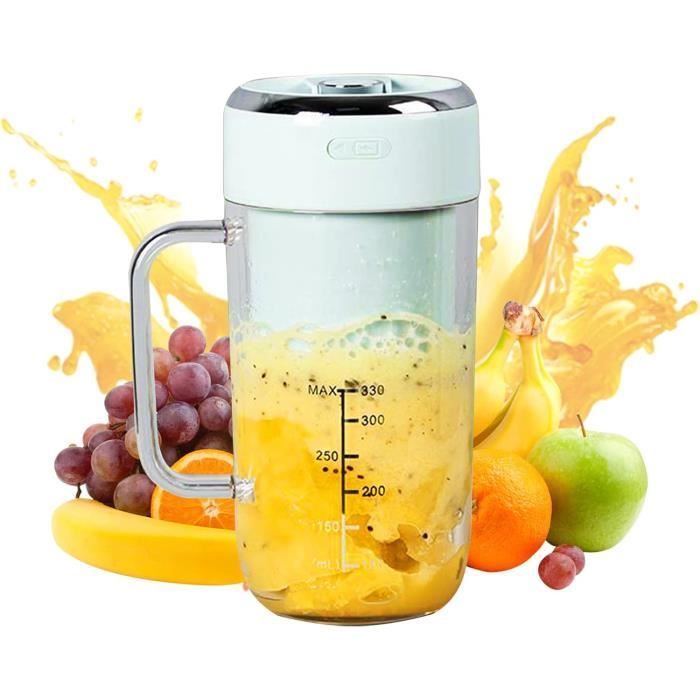 Blender Smoothie,Mini Mixeur Portable,Petit Mixeur Sans Fil,Mini
