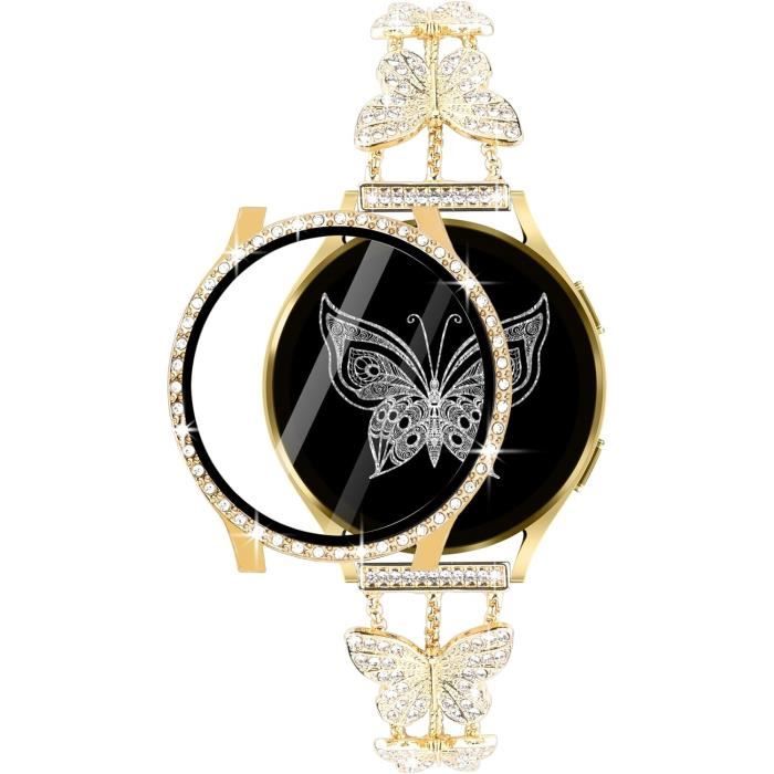 Bracelet avec étui compatible avec les modèles Samsung Galaxy Watch 4 5 ...