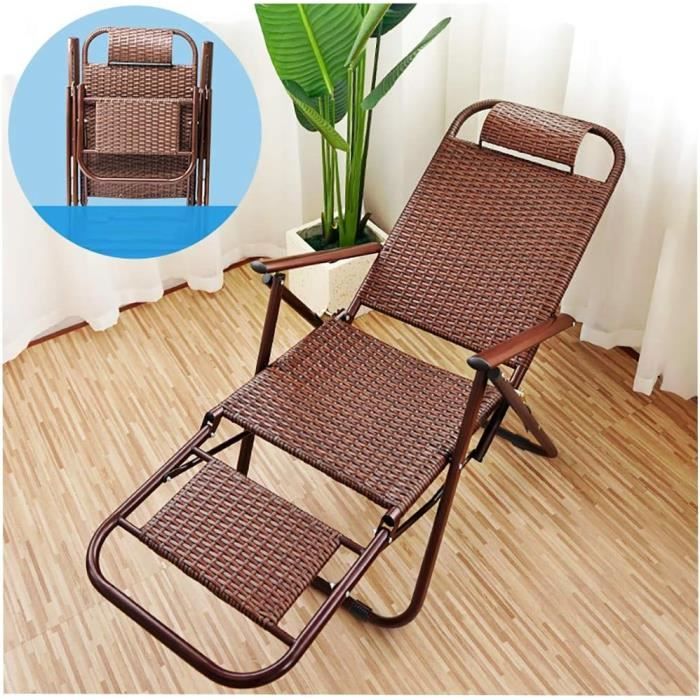 Lot De 2 Chaises Longues Pliables Mondeer - Fauteuil Relax Plage Et Balcon 104x58x95 Cm Gris