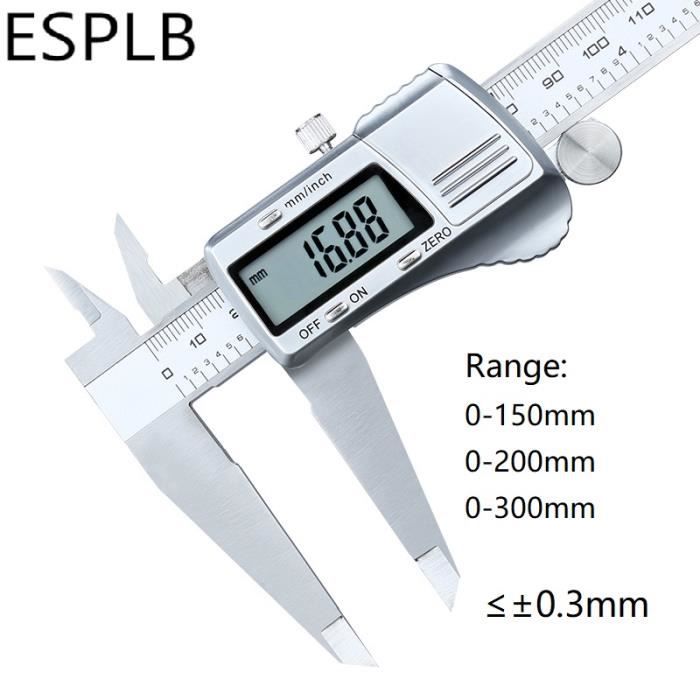 Pied à Coulisse De Profondeur 0.02mm Micromètre De Haute Précision Outil De M