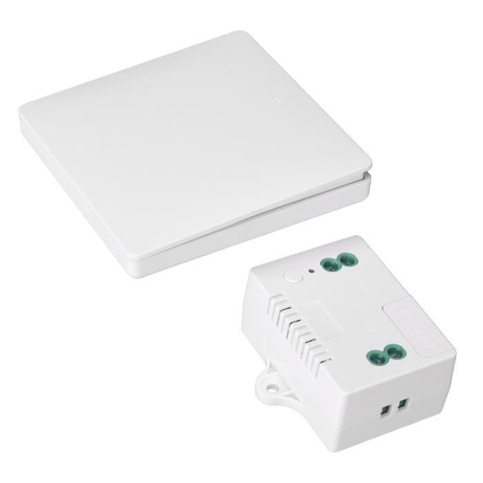 Kit Interrupteur Intelligent Sans Fil - Commande Vocale, Télécommande RF433, Compatible TUYA