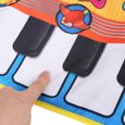 Fdit tapis de jeu de musique de piano Bébé Piano électronique musique tapis de jeu sons animaux clavier musical couverture-1