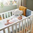 Plan incliné bébé P'Tit Lit pour lit 70x140 cm - Ventilé - Anti-acariens - Certifié Oeko-Tex®-1