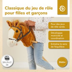 Statue tête de cheval sur socle