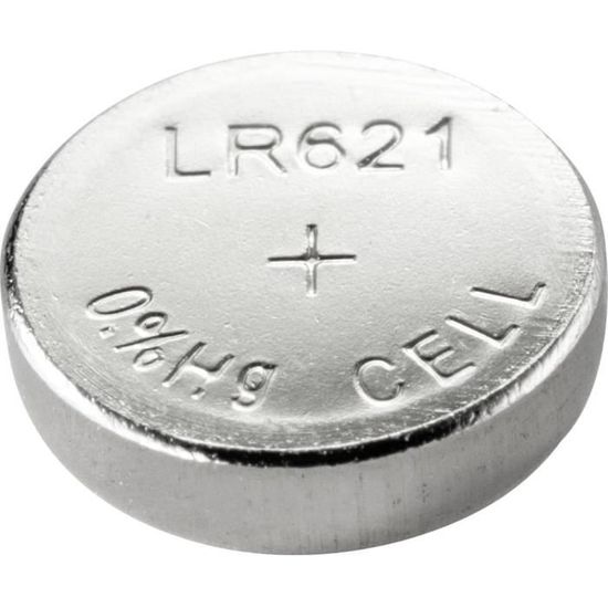 10 Batterie A Bottone Alcaline Alpalium AG1/LR621/SR621 Per Orologi, Durata Fino Al 2031 - Foto 2