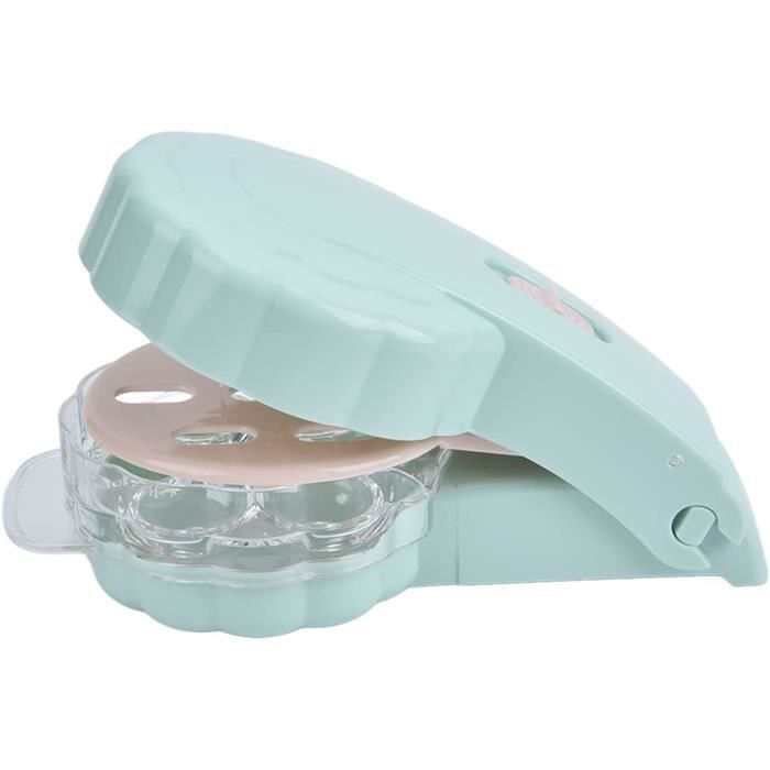 Dénoyauteur De Cerises Multifonction 7 Trous – Extracteur Portable Manuel – Idéal Pour Tartes, Confitures & Jus – Rouge