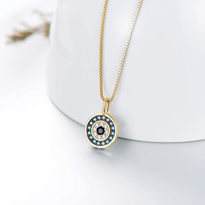 Holibanna Collier Pendentif Poupée Cristal Jaune – Bijou Fantaisie Mignon Pour Fille Et Femme