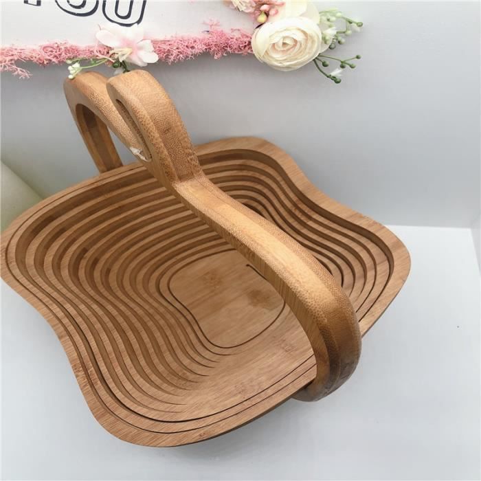 Corbeille De Fruits Hibou Uhu Hulotte - Belle Panier Pliant