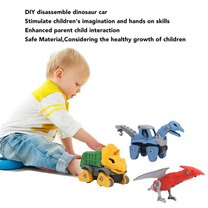 Jouets de voiture de dinosaure - NAPASA - Camion Dinosaures - 15