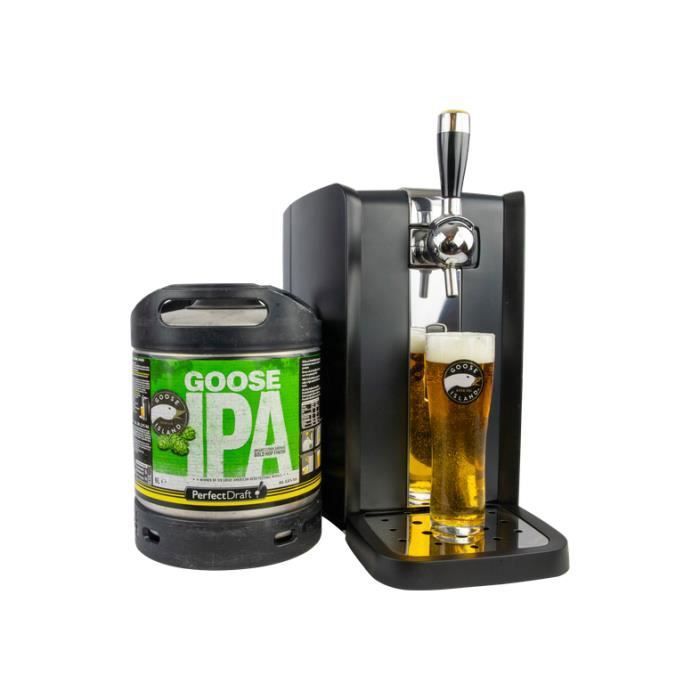 Pack Tireuse à bière PerfectDraft Goose Island IPA - 5 euros de consigne  inclus - Idée cadeau - La cave Cdiscount