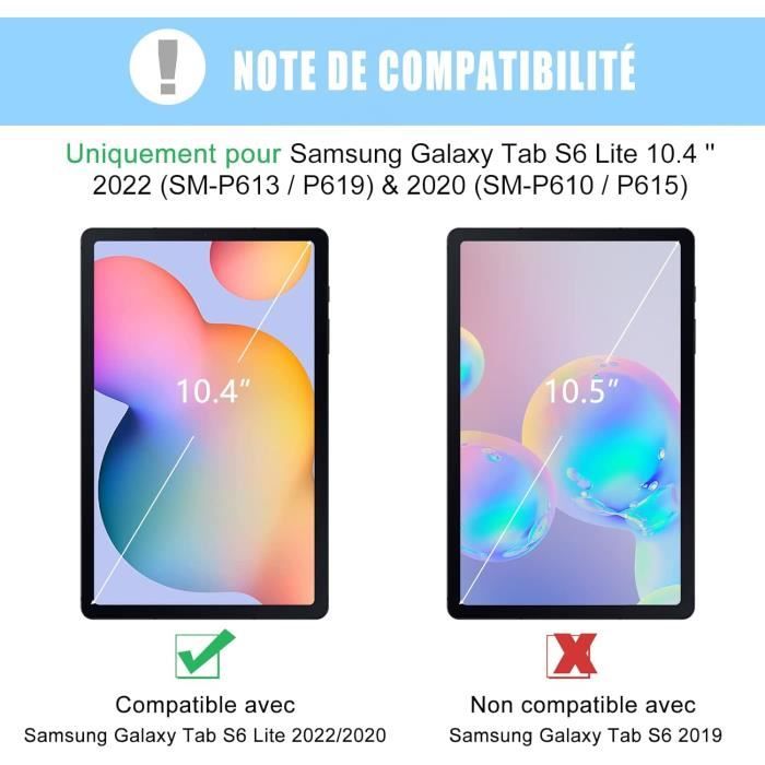 Samsung Galaxy Tab S6 Lite (2022 Edition) 10.4 SM-P613 (Gris) - 128 Go - Tablette  Samsung sur