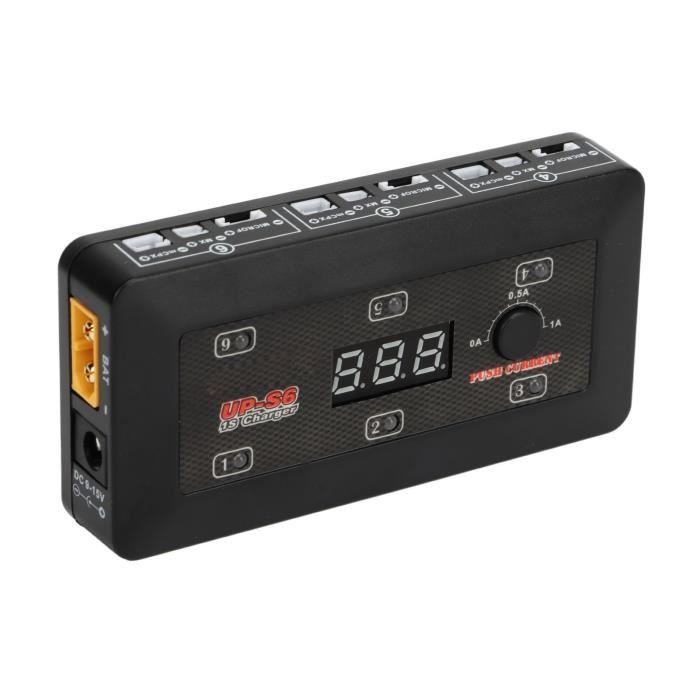 Chargeur UP S6 1S Indicateur LED LiPo Stockage De Batterie Chargeur Et Déchargeur Intelligent avec Port USB Micro MX MCPX pour Modèle d'avion Drone