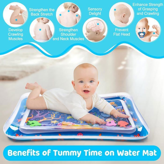 Tapis Eau Bebe Xxl Tapis D'Eau Bebe Pour 3 U00c0 12 Mois 95X76Cm