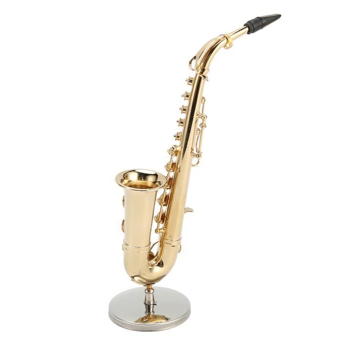 EBTOOLS Petit Saxophone Mini saxophone alto ornement décoration saxophone  miniature fait à la main avec support minuscule - Achat / Vente saxophone  EBTOOLS Petit Saxophone Mini 