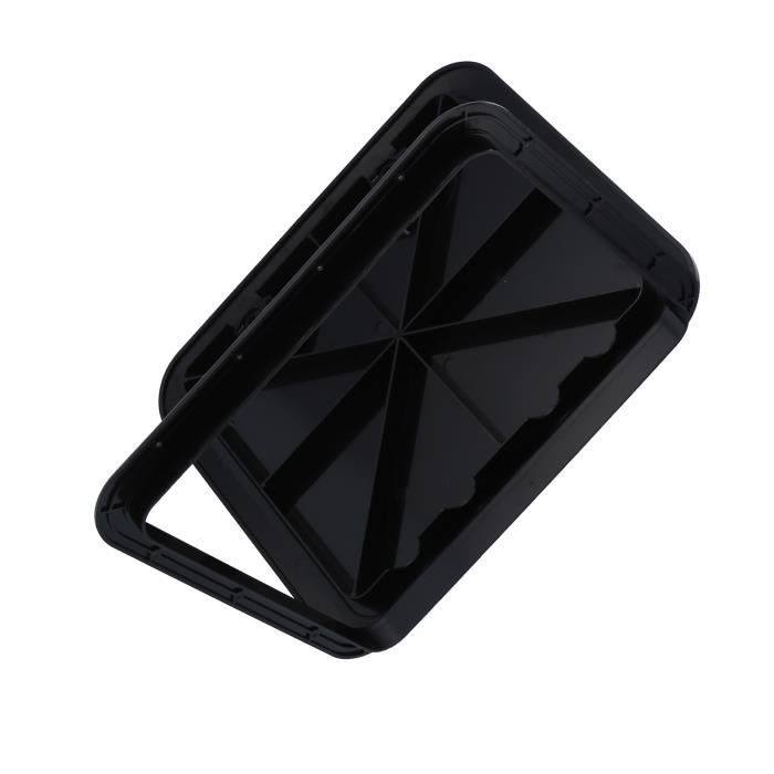 Kissmii Trappe D'Accès Au Pont Rectangulaire Avec Couvercle - Accessoire Étanche Bateau RV Avec Serrure