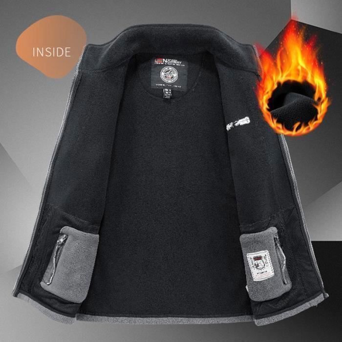 Veste Polaire Kuhl Homme – Marron, Fermeture éclair, Taille 2XL (très Bon état)