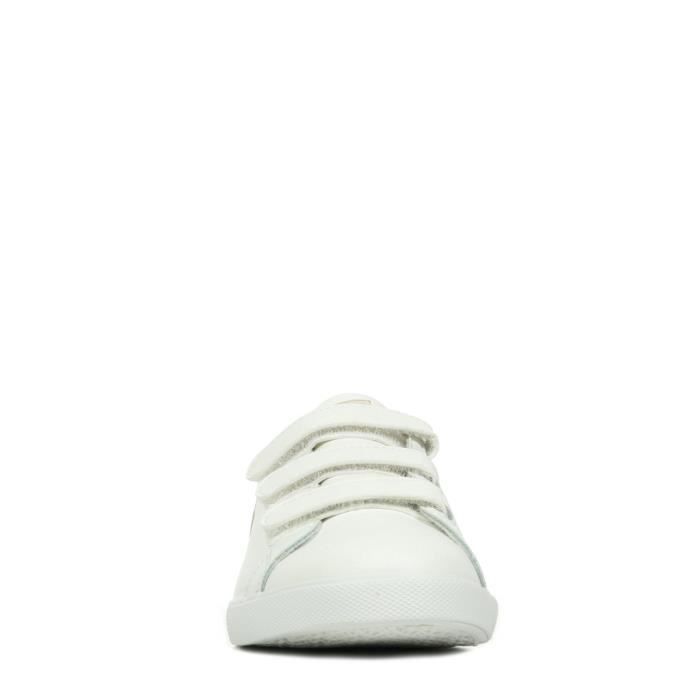 Sneakers carnaby evo à top scratch femme en cuir