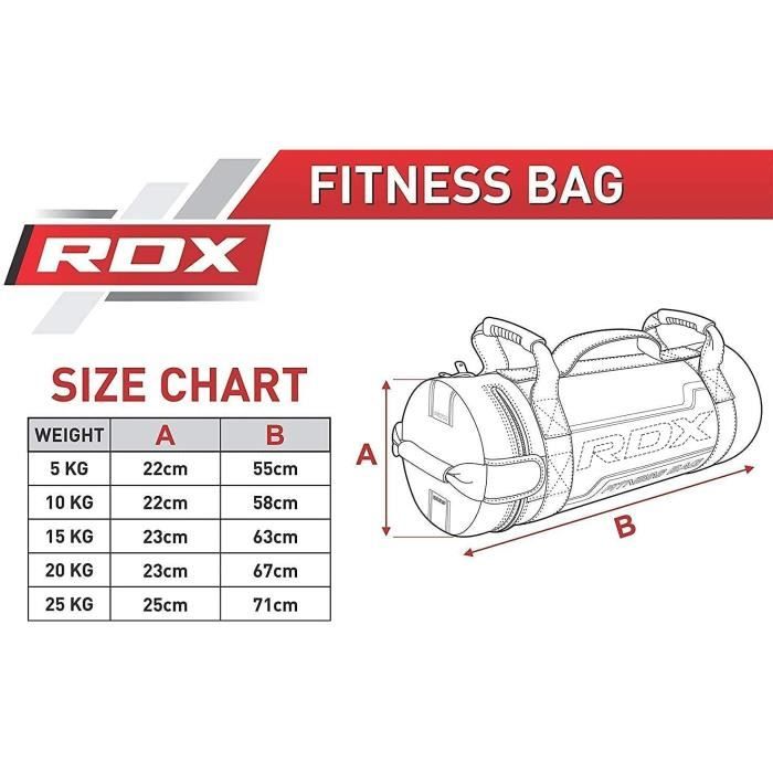 Rdx best sale sandbag 25kg