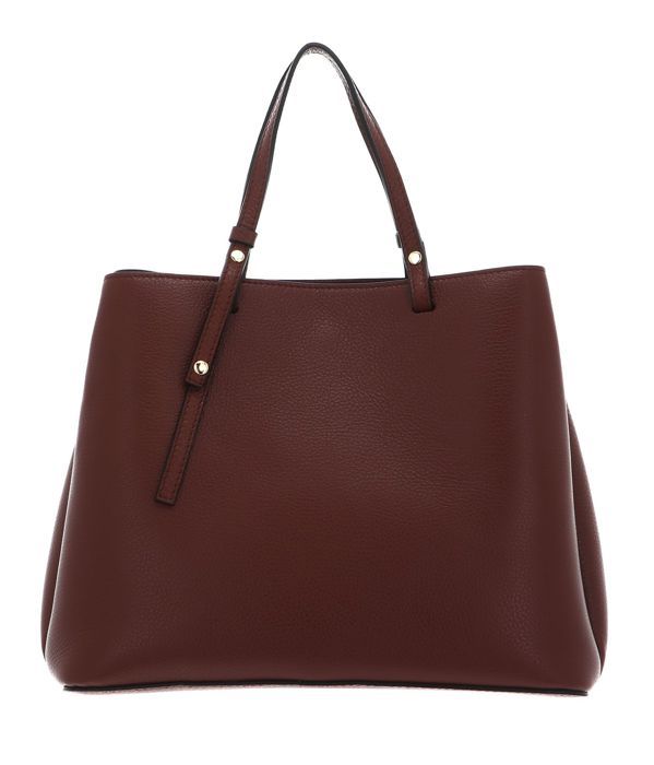 POLO Sac shopper marron en cuir pour femme Arlington