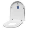 TEMPSA Enfant Abattant WC Couvercle Toilette Siège Formation Forme U-3
