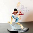 17cm One Piece : Figurine de héros à  Monkey D Luffy décora mignon-Coup de feu-3