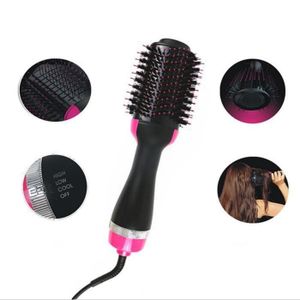 Lisseur Brosse Styler Cheveux Bigoudi - SODIAL - Rose - Neuf Sous Blister