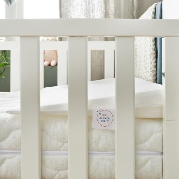 Plan incliné 10° Air+ pour lit bébé en 70 x 140 cm