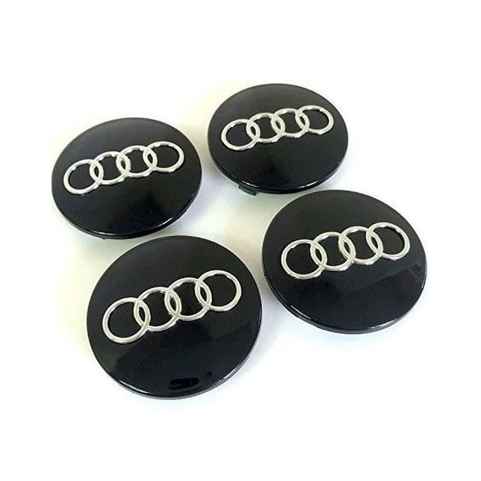 Cache-moyeu Central De Roue AUDI A3 8P - Lot De 4 Pièces Neuves - Référence 4B0601170A