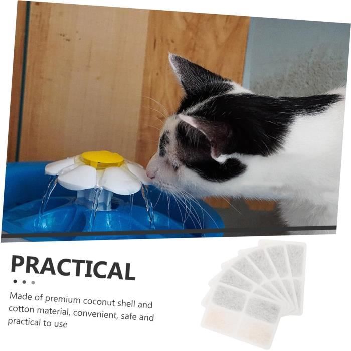12 Filtres à Charbon Actif Pour Fontaine à Eau Philips PAW3210/02 - Remplacement Facile, Eau Purifiée Pour Ton Chat