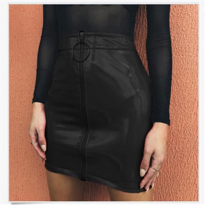 Jupe cuir 2019 online