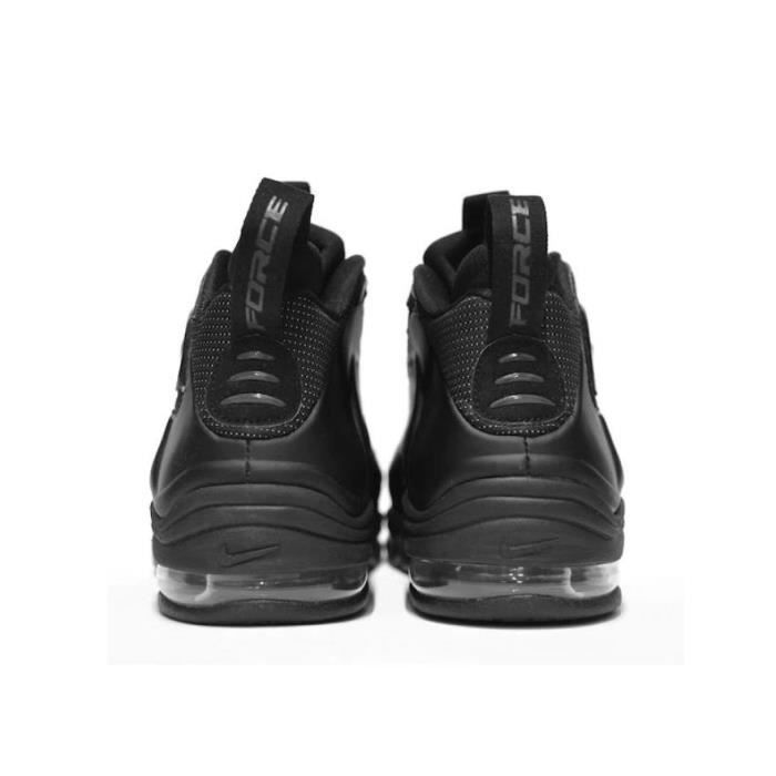 nike air total foamposite max white black