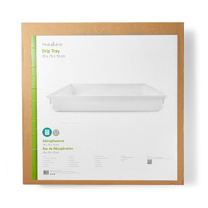 Bac De Protection Silicone 60x60cm Pour Machine à Laver, Frigo... - Imperméable, Anti-dérapant, Lavable