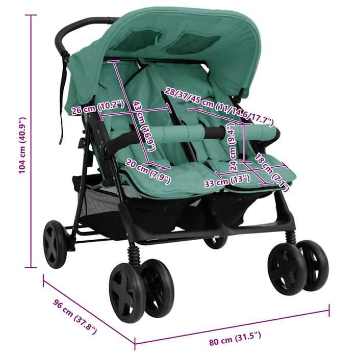 Poussette canne double cdiscount sales